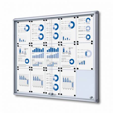Vitrina puertas correderas para 15 DIN A4