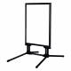 Caballete negro con patas