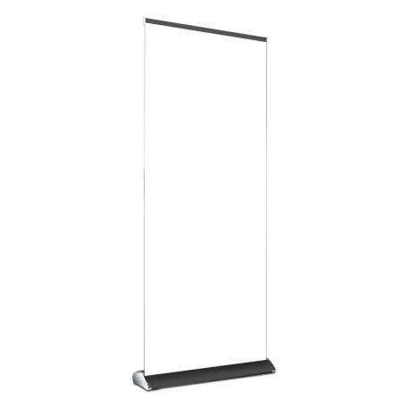 ROLL UP 100 x 206 cm NEGRO REMATES CROMADOS