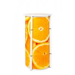 MOSTRADOR o PROMOTOR TUBULAR PLEGABLE