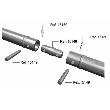 Kit conexión rápida para tramos de truss