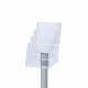 Dispensador con pie para folletos DIN A5 CON 4 CAJETINES DETALLE
