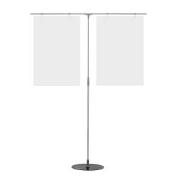 Base poste extensible doble