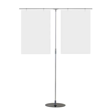 Base poste extensible doble