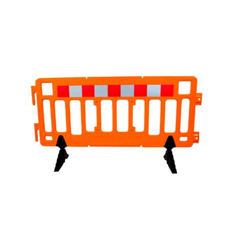 VALLA PORTATIL DE 2 METROS NARANJA