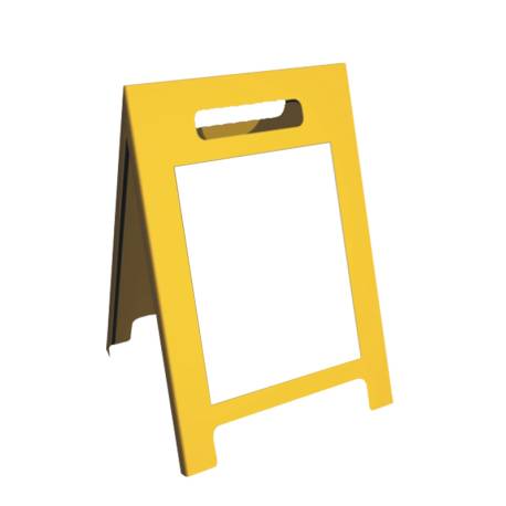 Caballete de PVC de 3 mm de grosor