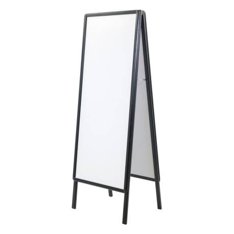 Caballete de Aluminio negro 60 x 150 cm Poznan