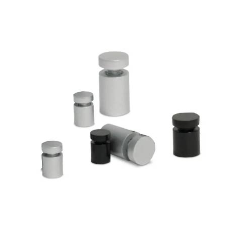 Embellecedor / metopa de aluminio negro