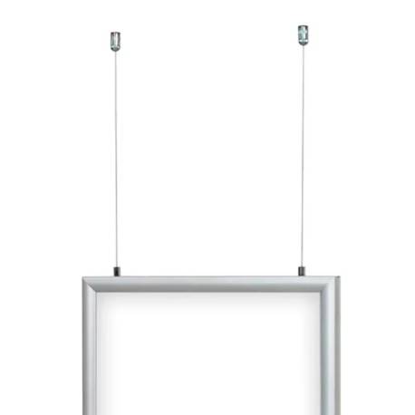 Kit para colgar marcos del techo ejemplo de uso