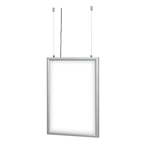 Marco luminoso de LED doble cara