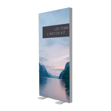 Totem con cortina LED u.motion™ 95x250 cm
