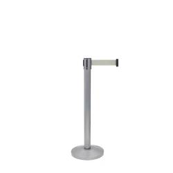 Poste de cinta retráctil / Catenaria gris medidas