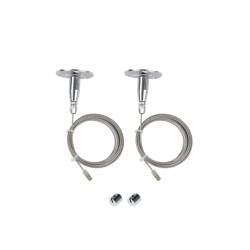 Cable para carpetas de luz directo a techo o suelo