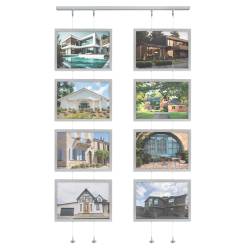 KIT COMPLETO CARPETAS A3 CON LUZ 2 COLUMNAS 4