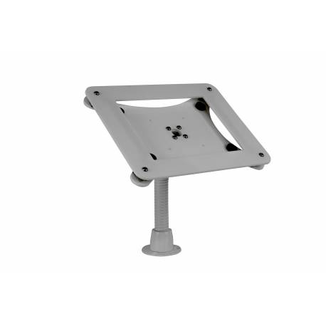 Soporte acrilico de pared o sobremesa para tablet blanco