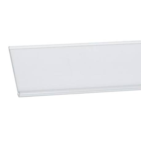 Perfil portaprecios autoadhesivo de 40 mm de alto