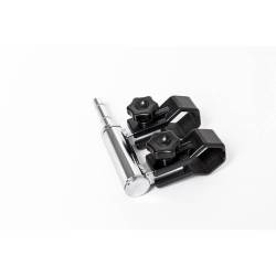 Soporte de bandera para carpa de aluminio