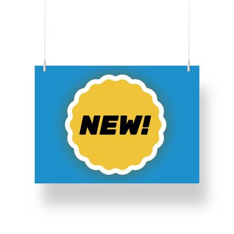 Cartel para colgar de 50 x 70 cm en Kapa de 5 mm