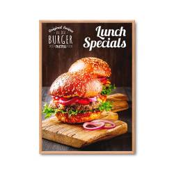 Marco de aluminio COLOR MADERA para DIN A0