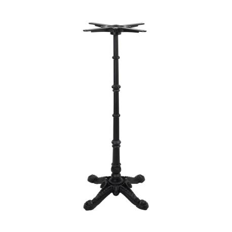 BASE NEGRA DE HIERRO FUNDIDO ALTO 108 CM