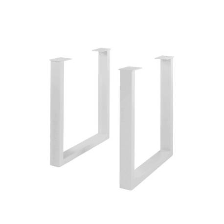 CONJUNTO DE 2 PATAS BLANCAS PARA MESA