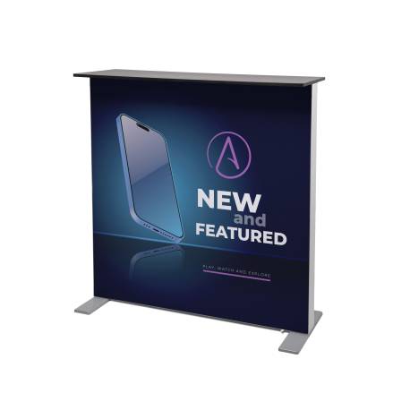 Mostrador plegable con luz LED 2