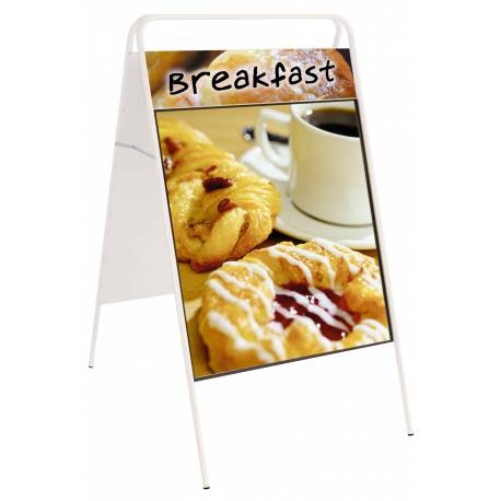 Caballete de acero con fijo superior