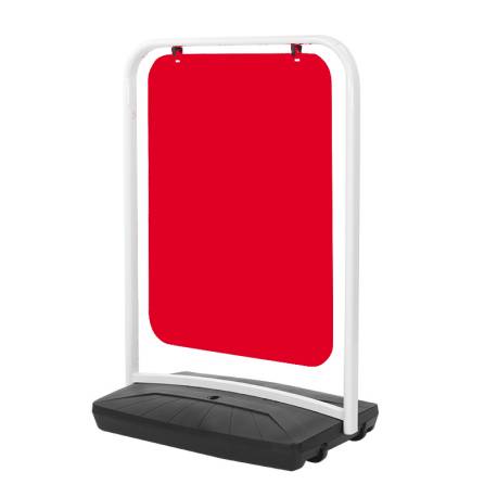 soporte de cartel para exterior basculante de tamaño A1