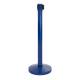 Poste de cinta extensible azul