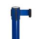 Poste de cinta extensible azul 3