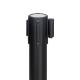 Poste de cinta extensible negro 3