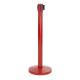 Poste rojo de cinta extensible medidas