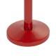 Poste rojo de cinta extensible medidas