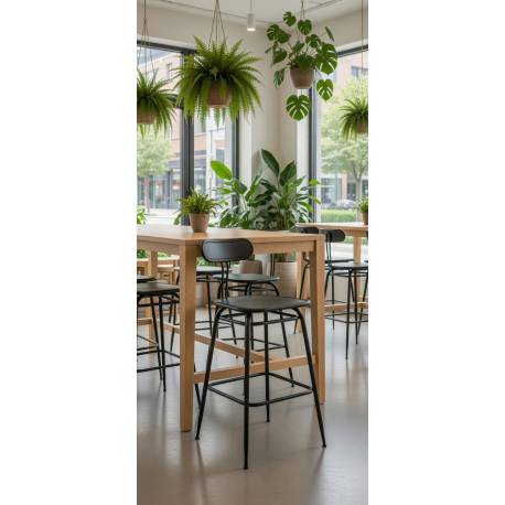 TABURETE DE METAL ESTILO VINTAGE