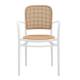 SILLON APILABLE EN POLIPROPILENO BLANCO Y BEIGE 4