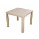 MESA CUADRADA IMITACION RATTAN BEIGE 3