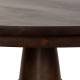 MESA REDONDA DE 150 cm MADERA MANGO DETALLES