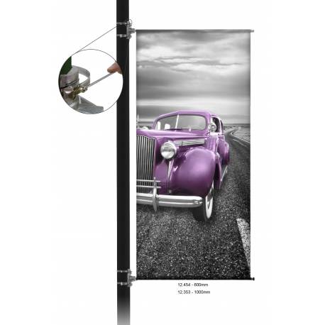 Soporte de banderola para farola