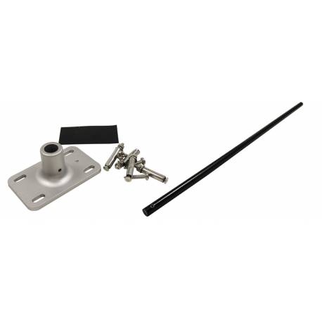 Mástil de pared para banderola