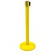 Poste de cinta retráctil / Catenaria amarillo