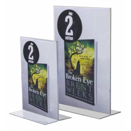 portagráfica en T abierta vertical