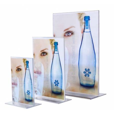 portagráfica en T cerrada