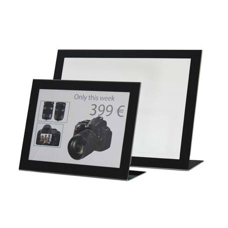 Portafotos horizontal con paspartú