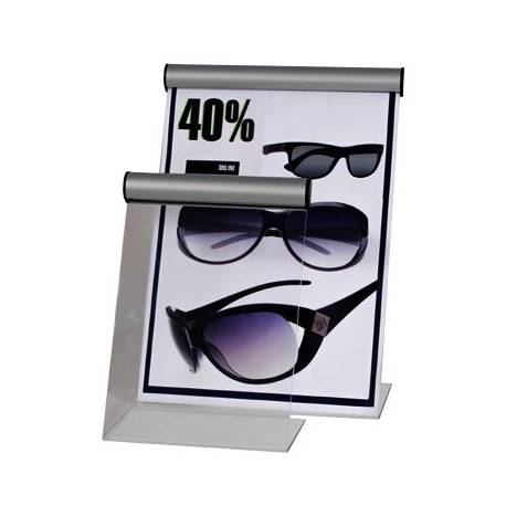 portagráfica con pinza