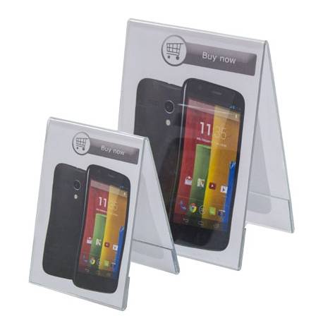 Caballete de sobremesa vertical