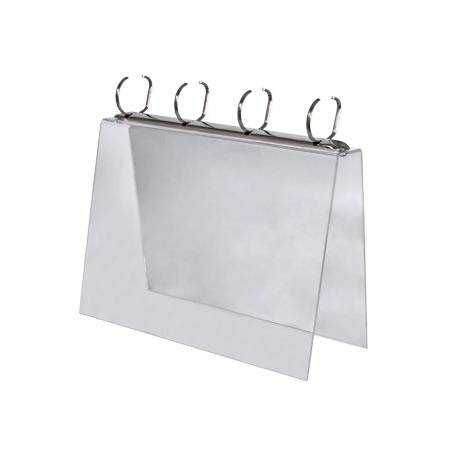 Portafolletos con anillas horizontal