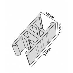 Clip para unión de marcos