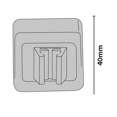 Clip con imán para marcos