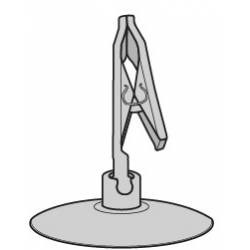 Pinza portaprecios con base de 55mm, altura 50mm