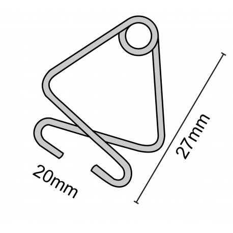 Colgador para falso techo easy clip